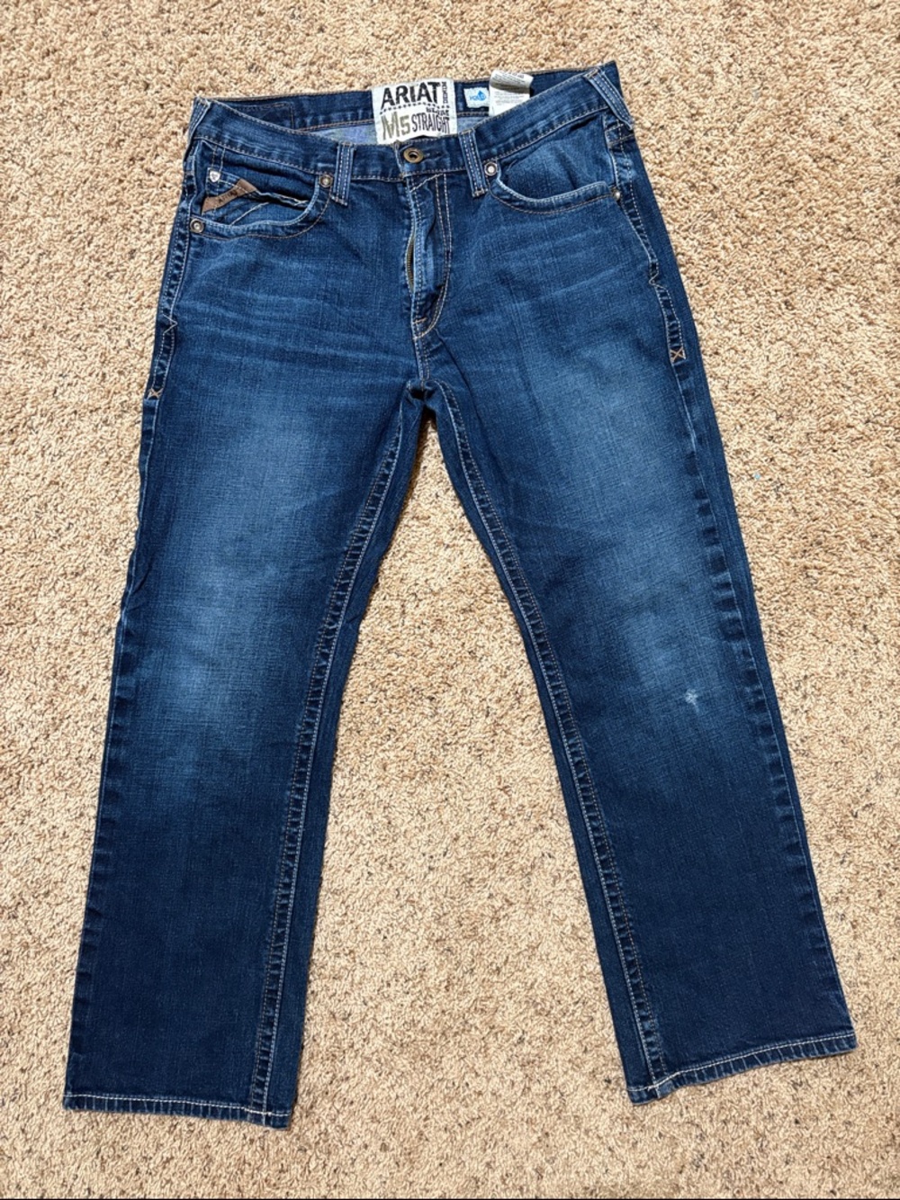 Ariat Men’s Indigo Straight Jeans